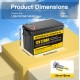 EU STOCK · 12V 230AH with bluetooth Lifepo4 Battery Pack Rechargeable Deep Cycles For Stroage Energy System EU STOCK · 12V 230AH with bluetooth Lifepo4 Battery Pack Rechargeable Deep Cycles For Stroage Energy System