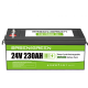 EU STOCK · 24V 230ah Battery LiFePO4 Pack Rechargeable lithium Iron Phosphate Cells 6000 Cycles EU STOCK · 24V 230ah Battery LiFePO4 Pack Rechargeable lithium Iron Phosphate Cells 6000 Cycles