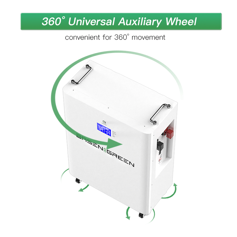 EU STOCK · 51.2V 300ah 15.36KWh Wall&Floor-mounted LiFePO4 Battery Pack for Solar Energy Storage