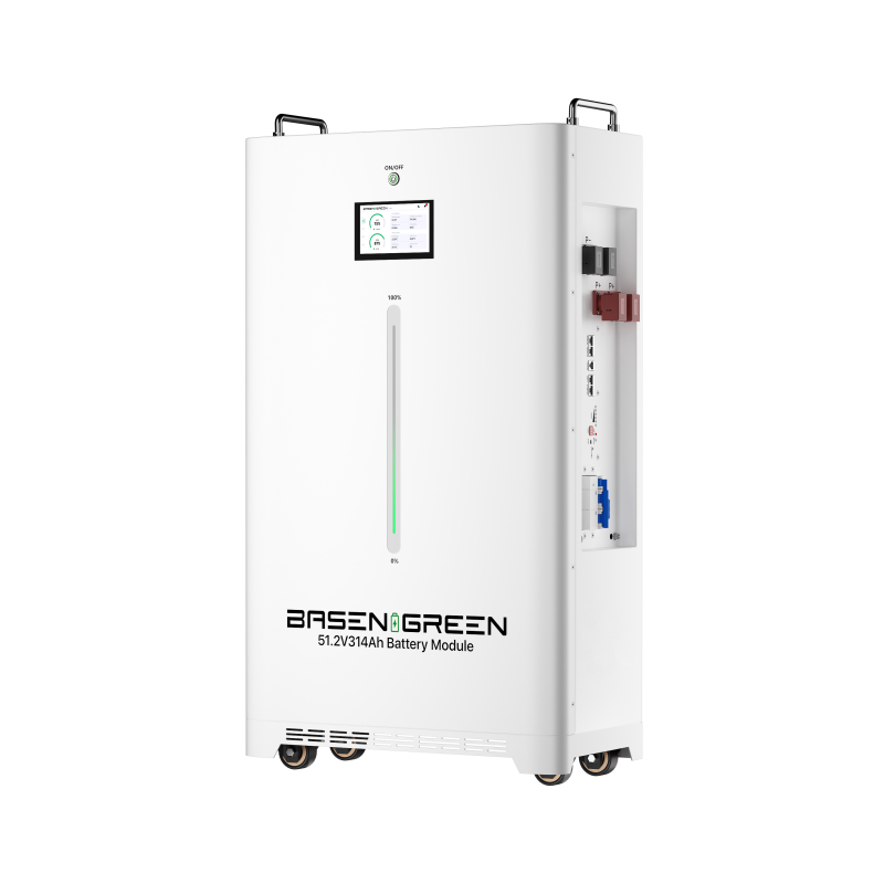 Basengreen & HEKTARY OFF GRID TV 51.2V 314Ah 16KWh with 5A Active Balancer and fire extinguishers Vicky