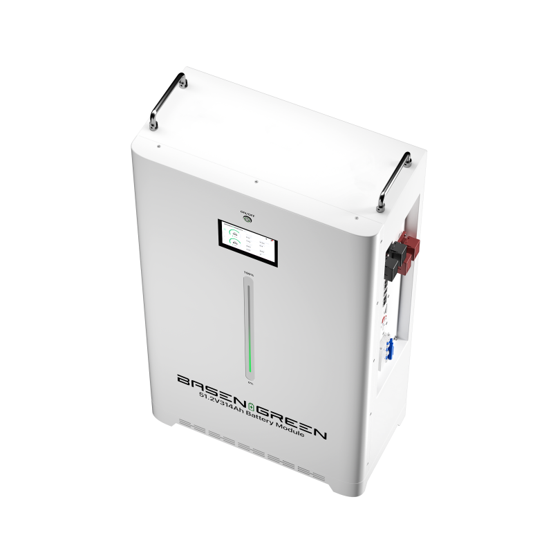 Basengreen & HEKTARY OFF GRID TV 51.2V 314Ah 16KWh with 5A Active Balancer and fire extinguishers Vicky
