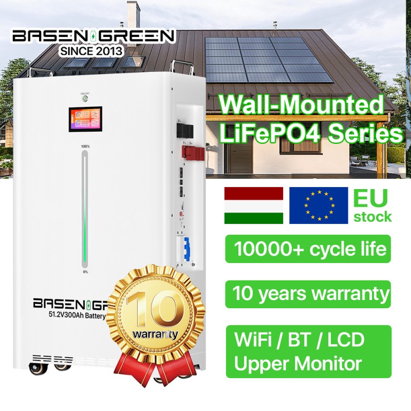 Ordasi (Exclusive to Hungarian customers) 5kWh 11kWh 15kWh 16kWh 30kWh Battery Packs BasenGreen Eric