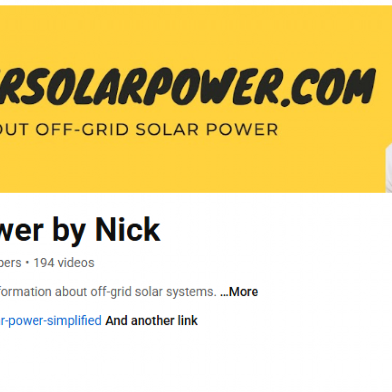 Cleversolarpower by Nick Exclusive Purchasing Link for 12V/24V Batteries BasenGreen Eric