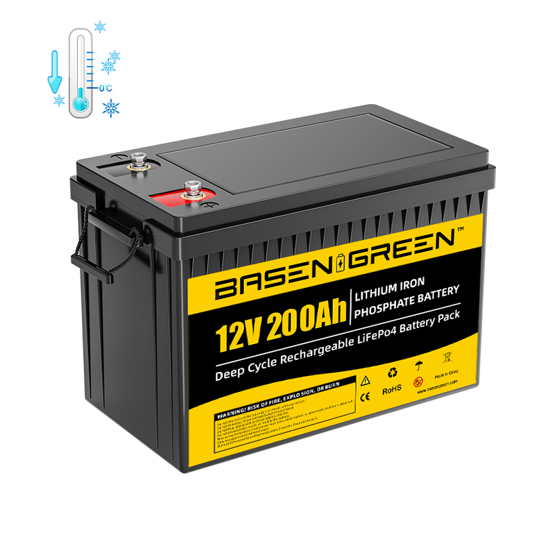 EU STOCK · 12V 200Ah 100A BMS LiFePo4 Battery Pack With Bluetooth