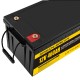 12V 460ah LiFePO4 Battery Built-in 150A BMS with Bluetooth ship from China