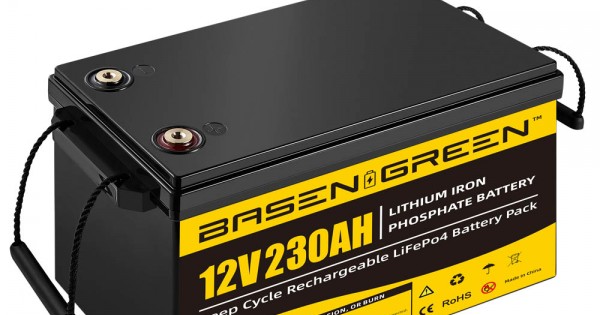 Basengreen Solar 24v 230Ah Lifepo4 batería de ciclo profundo 24v batería de  litio - POOL