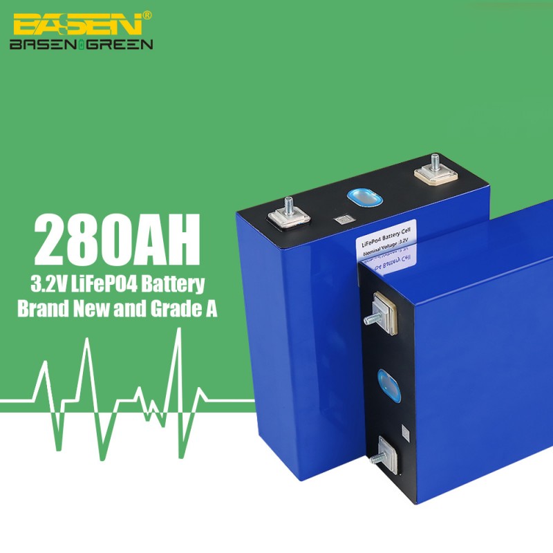 3.2V REPT 280ah Lifepo4 Battery Cells Rechargeable Prismatic Lithium Ion  Battery 6000 Deep Cycles For
