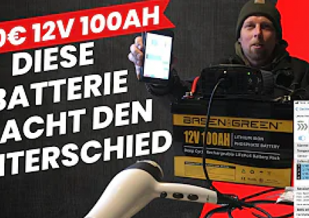 Basen Green 12V 100AH mit BT