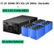AVERAGE JOE DIY 48V kits with 16s 3.2V  314ah Active balance Battery Pack Eric