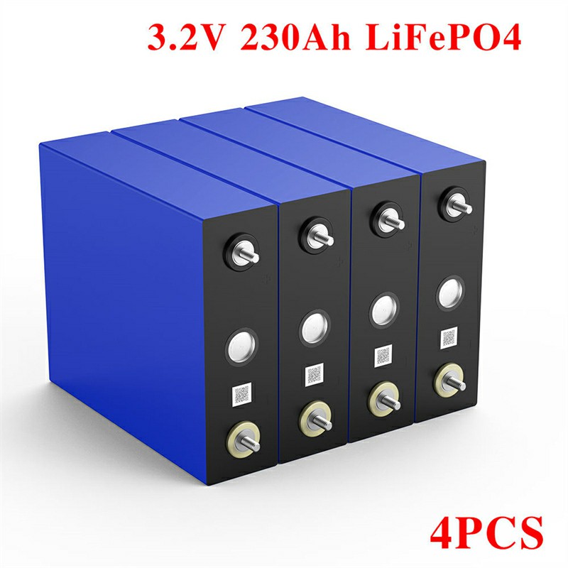 EVE 230AH LiFePO4 Battery Cells Deep Cycles Rechargeable 3.2V Battery For RV EV Solar System